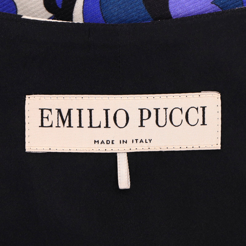 Emilio Pucci Wool & Silk Blend Floral Dress. Size 42IT