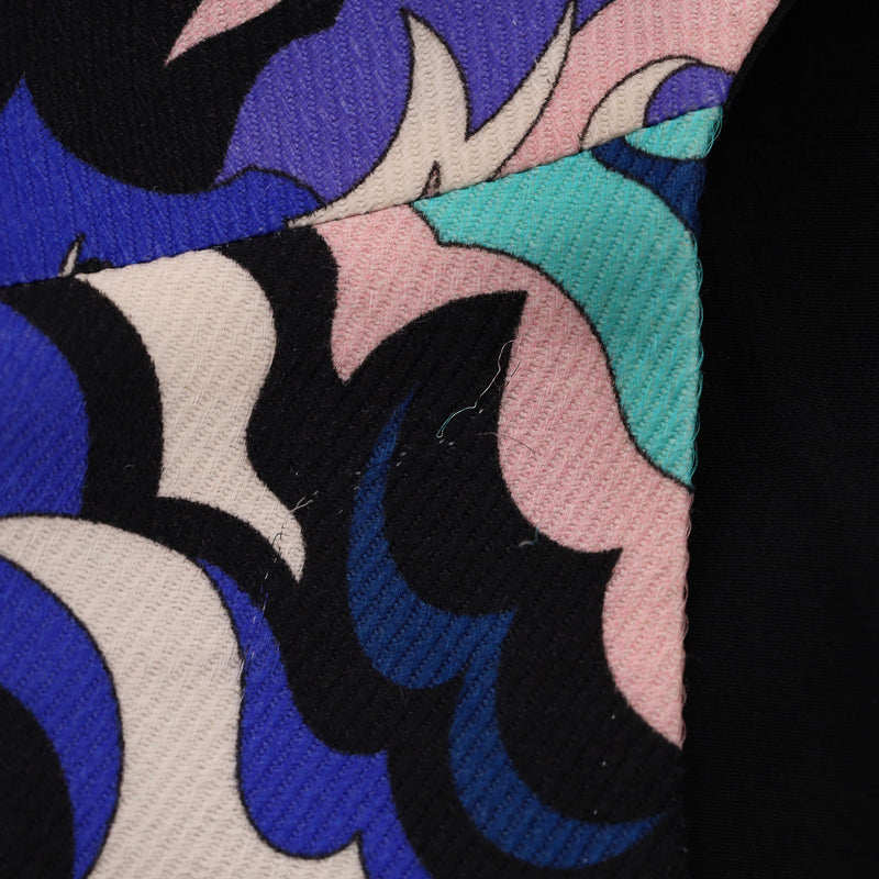 Emilio Pucci Wool & Silk Blend Floral Dress. Size 42IT