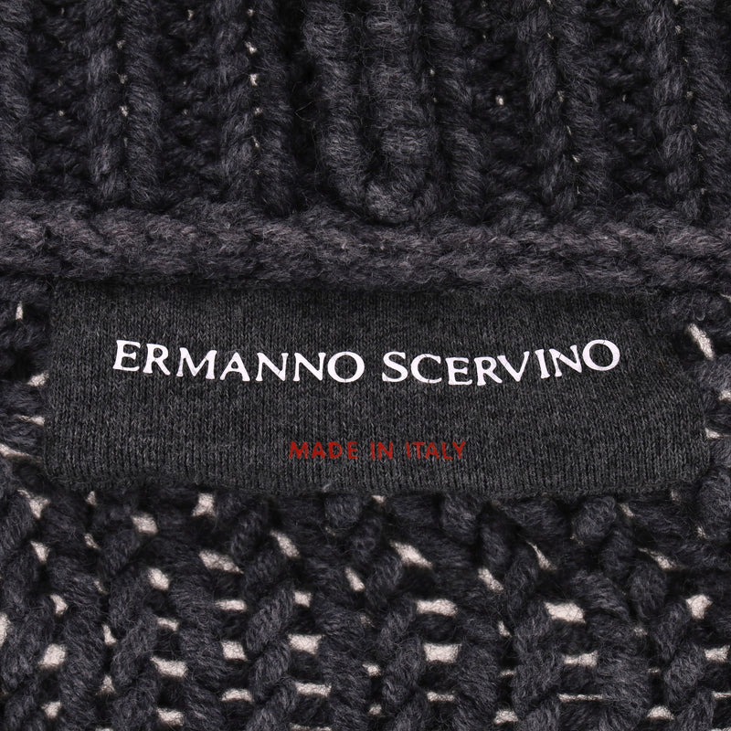 Ermanno Scervino Wool Blend Crystal Embellished Cardigan. Size M