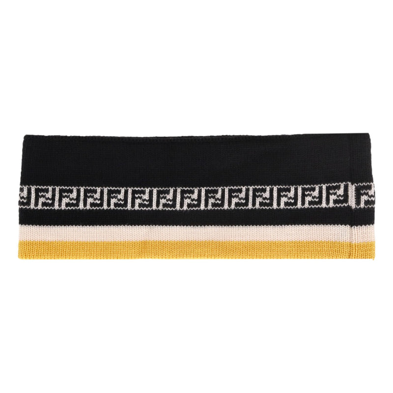 Fendi 'FF' Logo Wool Headband