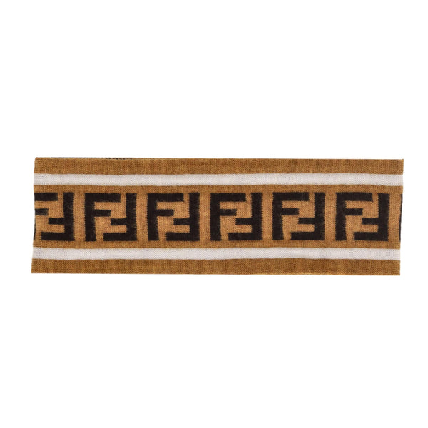 Fendi 'FF' Logo Wool Headband