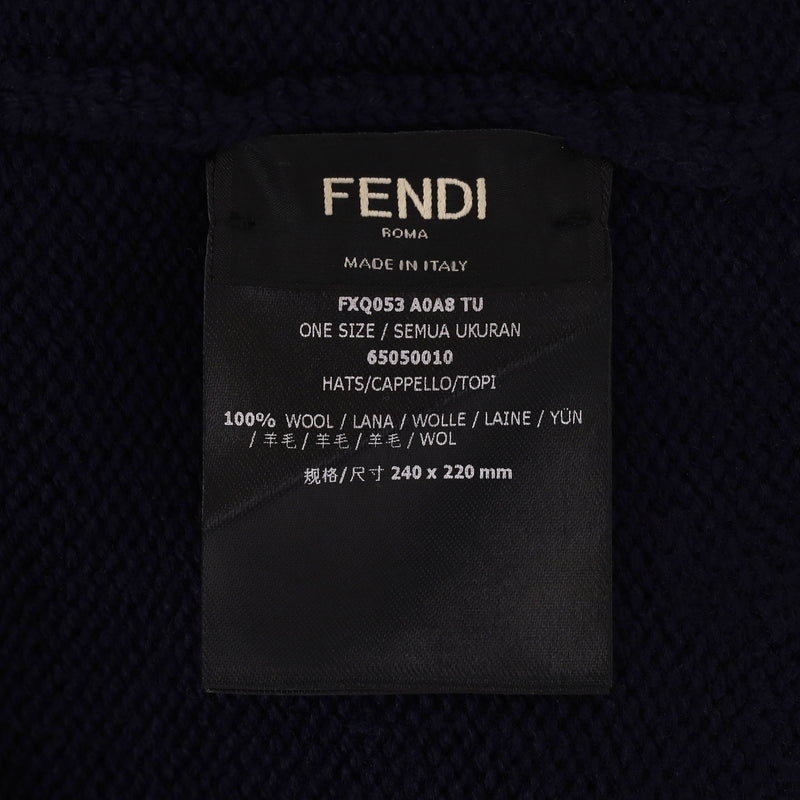 Fendi 'Yes' Vocabulary Wool Beanie