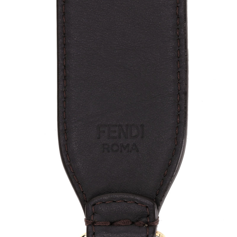 Fendi Mesh Vitello Century 'FF' Monogram 1974 Kan Shoulder Bag