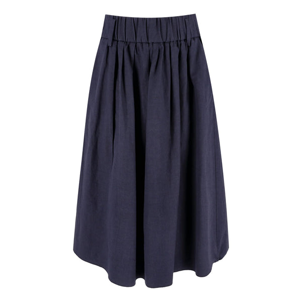 Forte Forte Flared Linen Midi Skirt. Size M