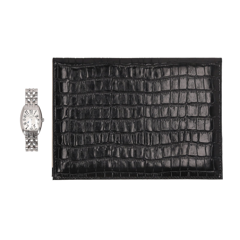 Franck Muller Cintrée Curvex Watch In Stainless Steel