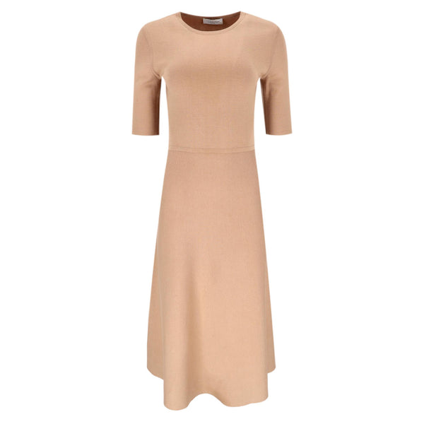 Gabriela Hearst Wool, Cashmere & Silk Blend Midi Dress. Size M