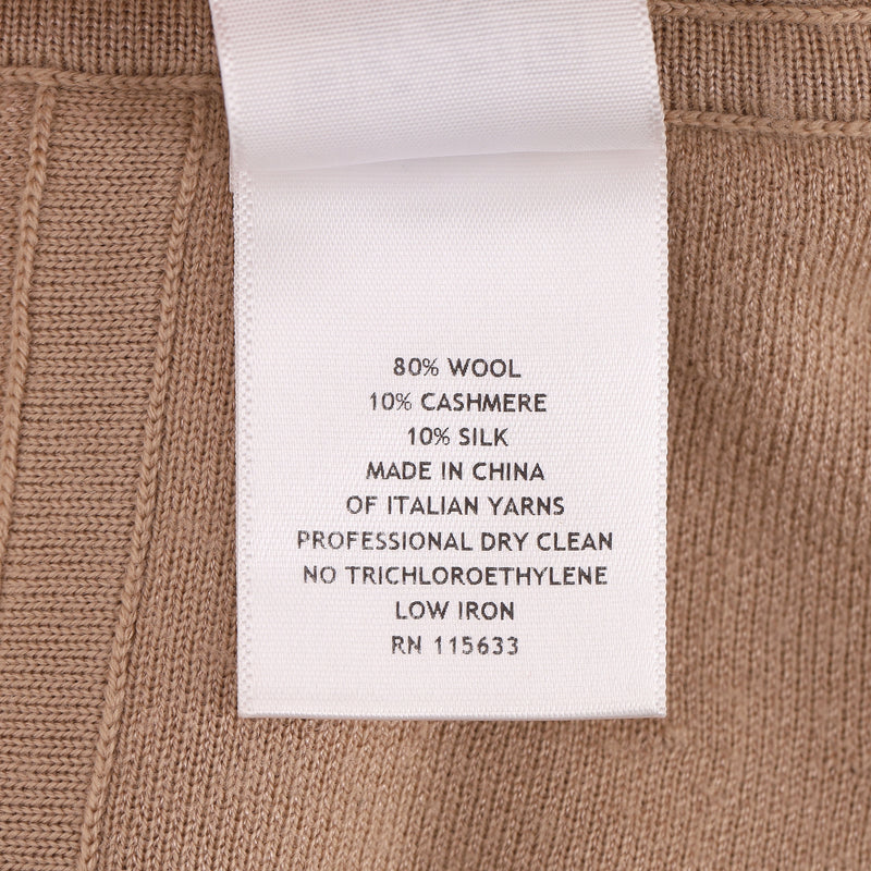 Gabriela Hearst Wool, Cashmere & Silk Blend Midi Dress. Size M