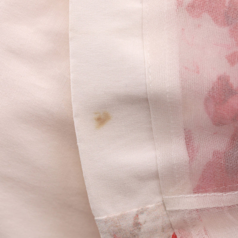 Giambattista Vali Cotton & Silk Floral Top. Size 42IT