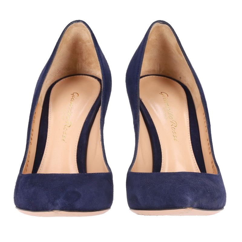 Gianvito Rossi Suede Court Pumps. Size 35.5