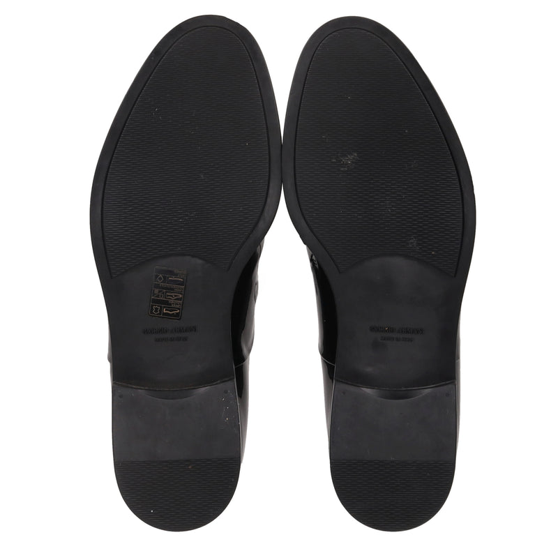 Giorgio Armani Patent Leather Derby Shoes. Size 43