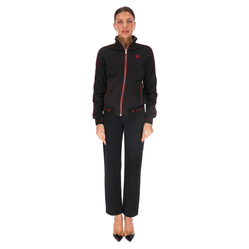 Givenchy Embroidered Logo Track Jacket.Size 36FR