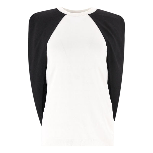 Givenchy Two-Tone Cape Top. Size S