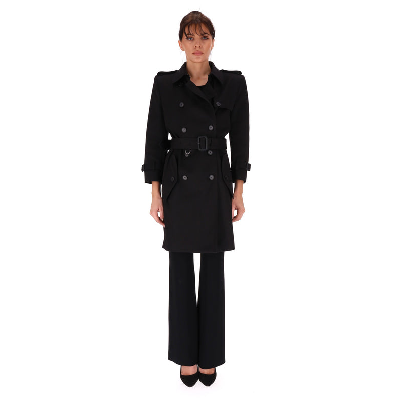 Givenchy Belted Cotton Trench Coat. Size 36FR