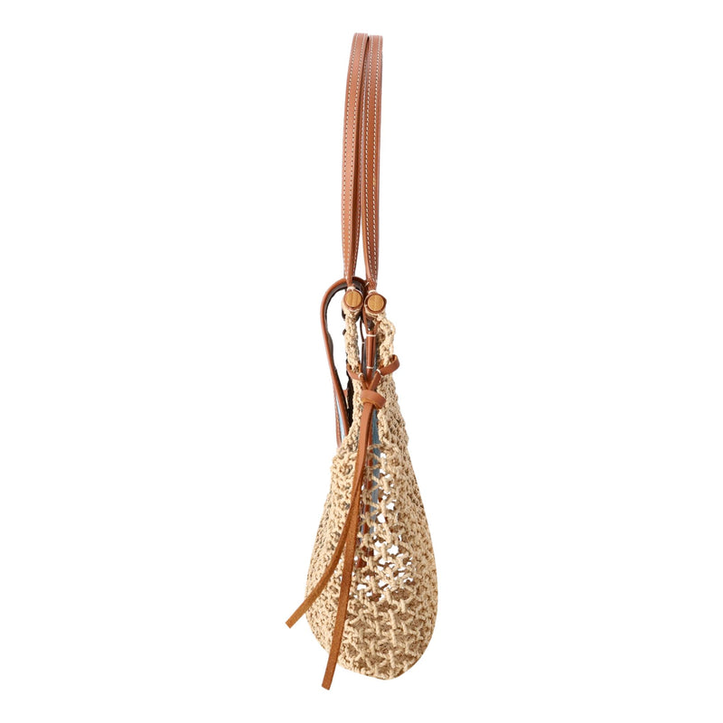 Goyard Goyardine Ltd Edition Net Aligre Raffia Mesh Tote Bag