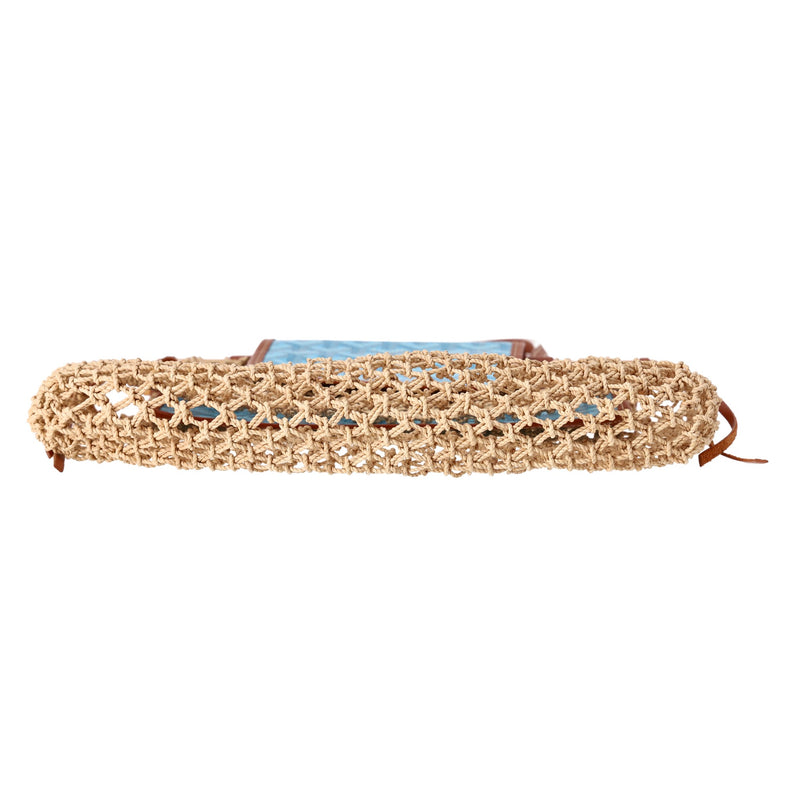 Goyard Goyardine Ltd Edition Net Aligre Raffia Mesh Tote Bag