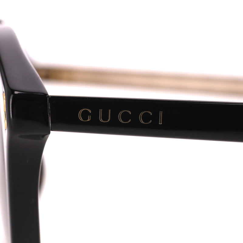 Gucci Double-Bridge Aviator Sunglasses