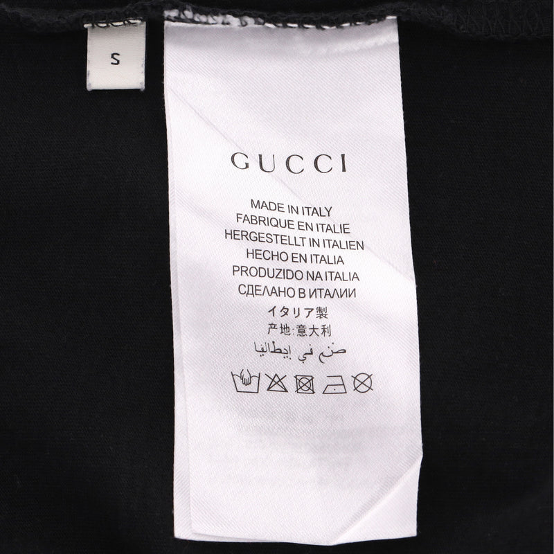 Gucci 'Guccy' Logo Cotton T-Shirt. Size S