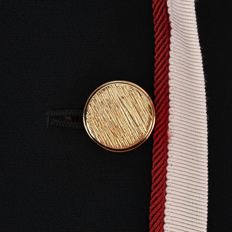Gucci Grosgain Trimmed Cady Blazer/Jacket. Size 36IT