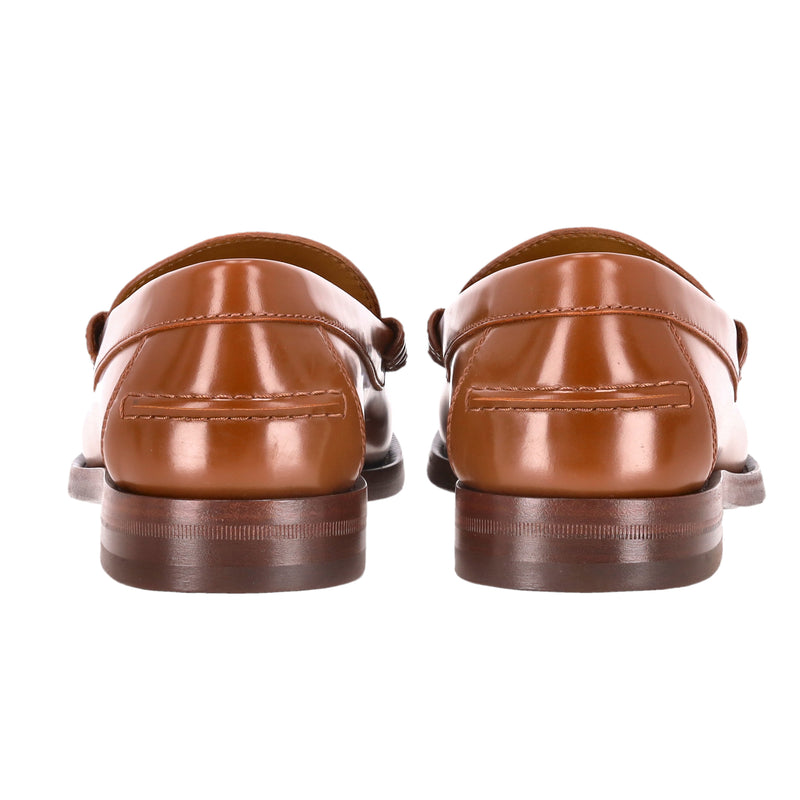 Gucci Millennial Ribot Cut-Out GG Logo Leather Loafers. Size 40.5