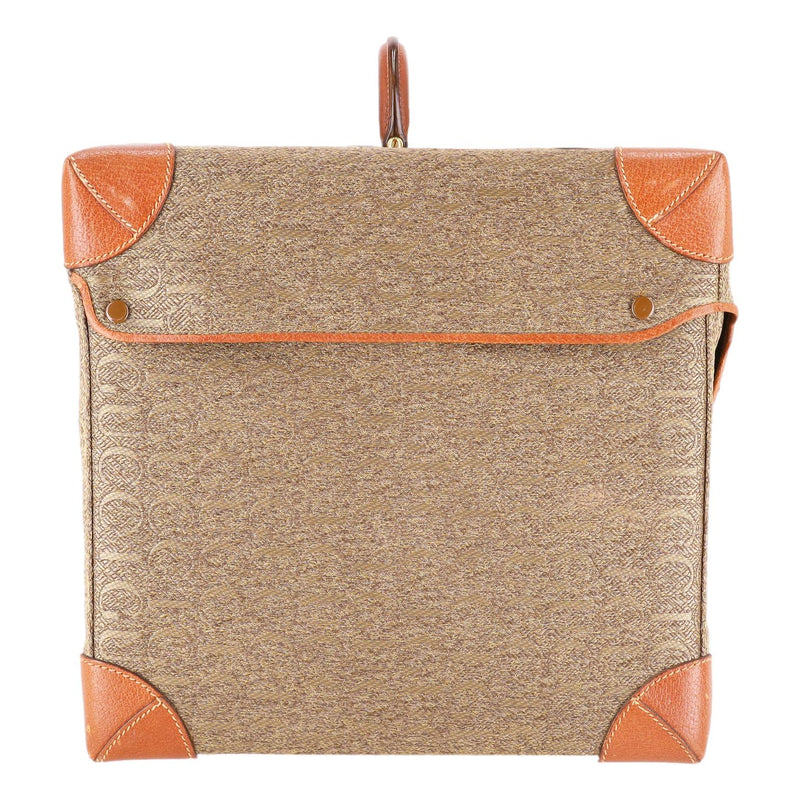 Gucci Vintage All-Over 'Gucci' Logo Canvas Vanity Case