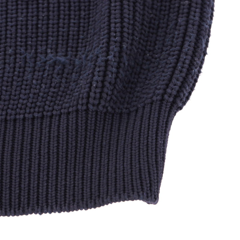 Gucci Anchor Crest Chunky Cotton Knit Jumper. Size M