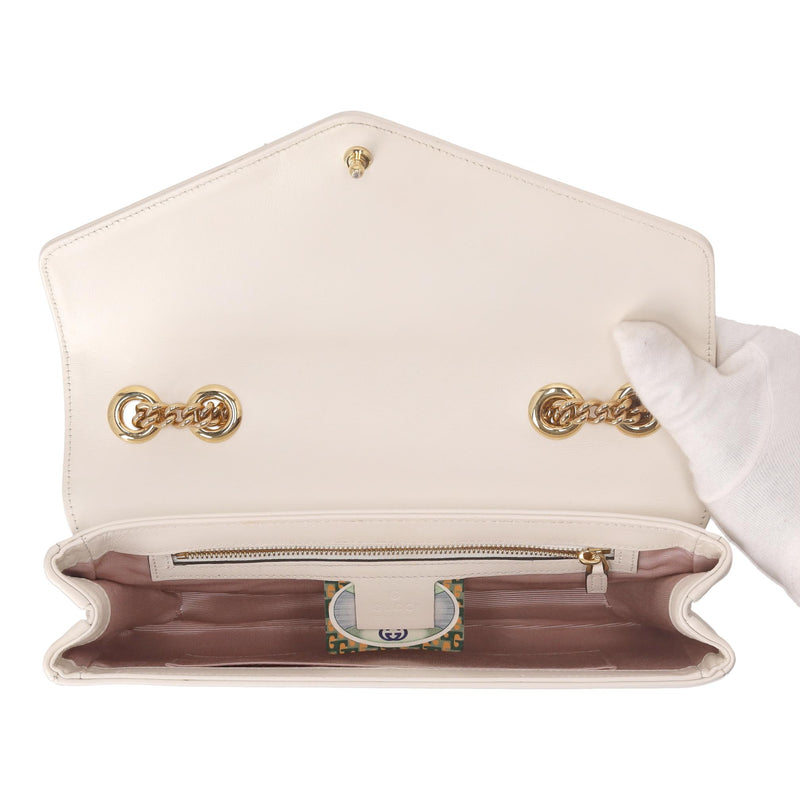 Gucci Leather Rajah Shoulder Bag