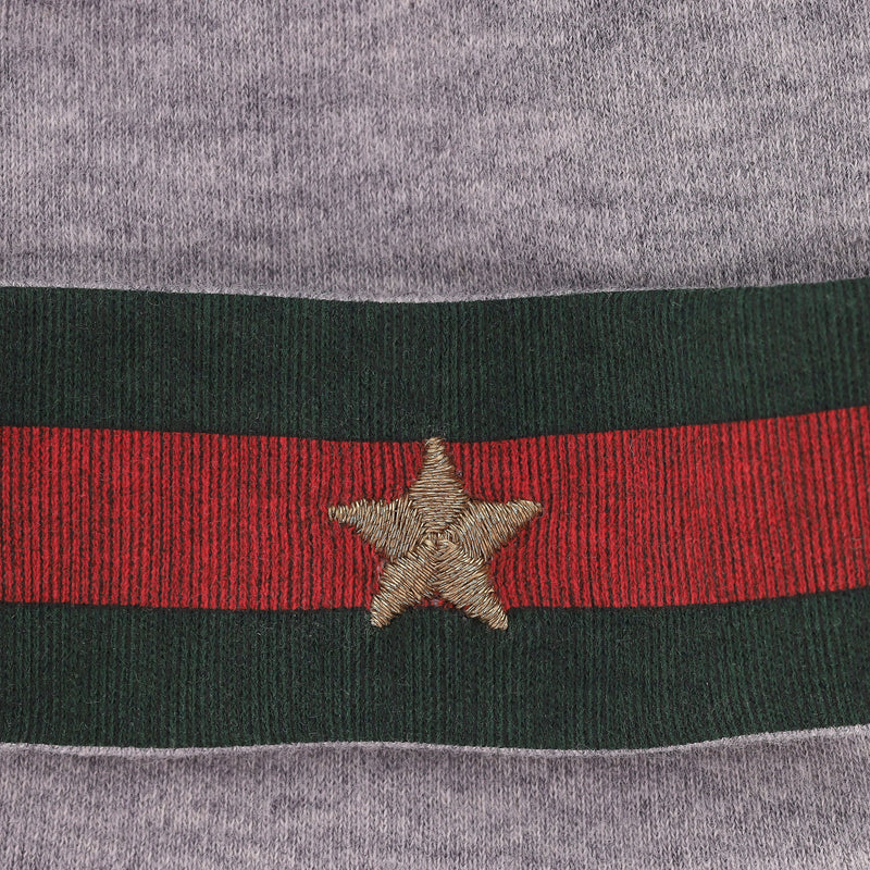 Gucci Baby Web Stripe Star Cotton Hat/Beanie. Size 3-6M