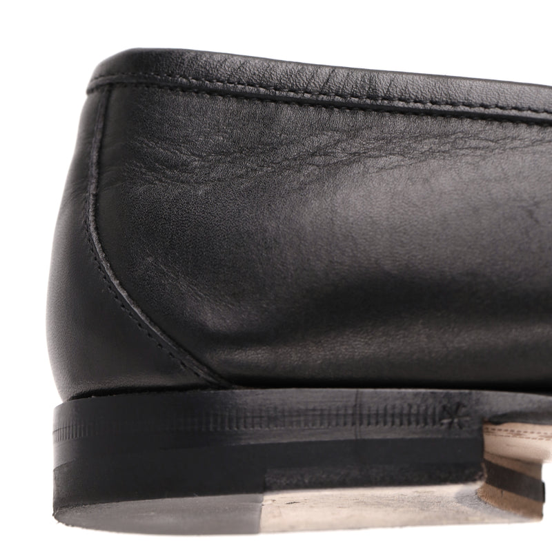 Gucci Two-Tone Roos Horsebit Leather Loafers. Size 39