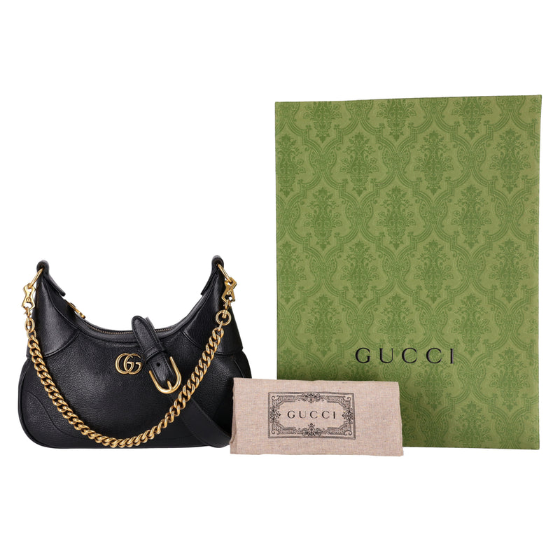 Gucci Aphrodite Leather Small Shoulder Bag