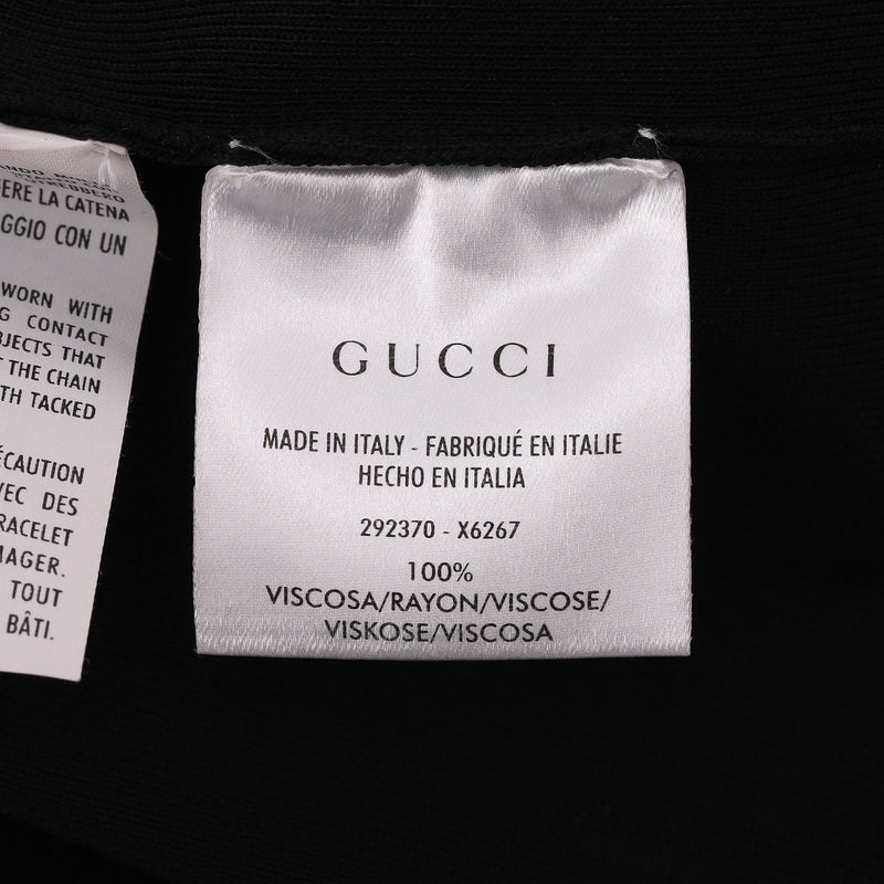 Gucci Knitted Dress With Chain Straps Detail. Size M