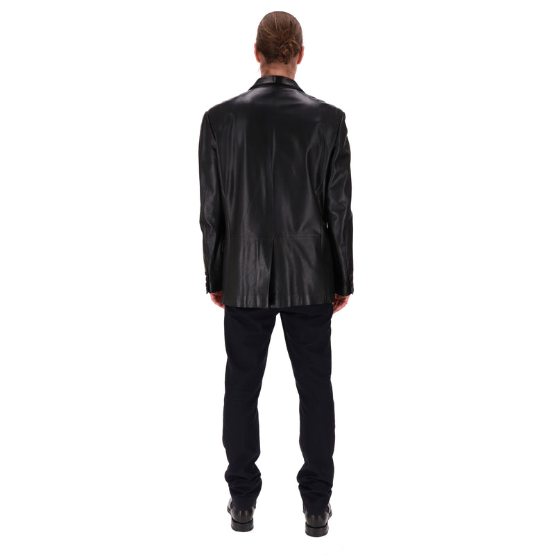 Gucci Leather Jacket/Blazer. Size 50IT