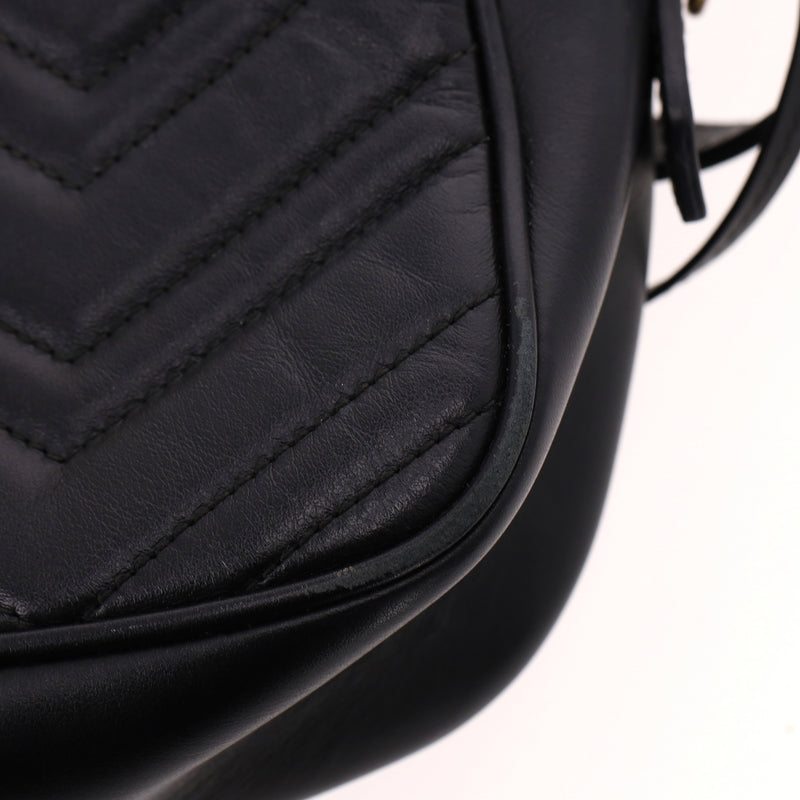 Gucci GG Marmot Matelasse Leather Mini Camera Bag