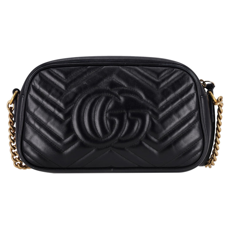 Gucci GG Marmot Matelasse Leather Mini Camera Bag