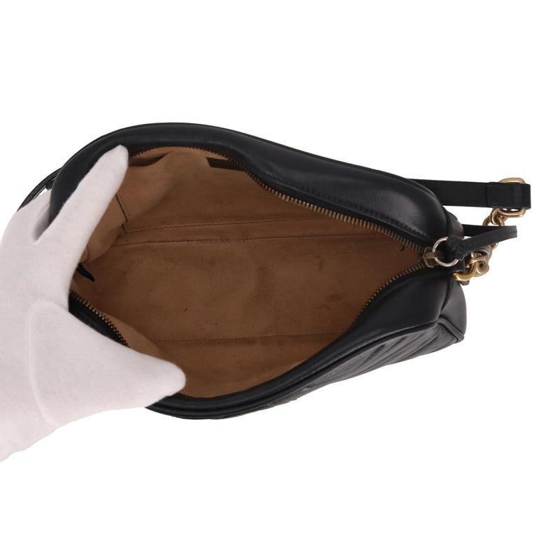 Gucci GG Marmot Matelasse Leather Mini Camera Bag