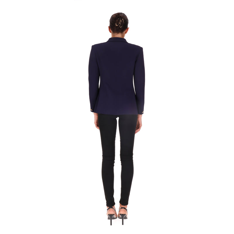 Gucci Tailored Jacket With 'GG' Button Cuffs. Size 40IT