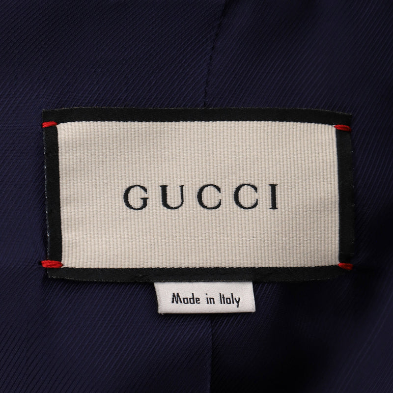 Gucci Tailored Jacket With 'GG' Button Cuffs. Size 40IT