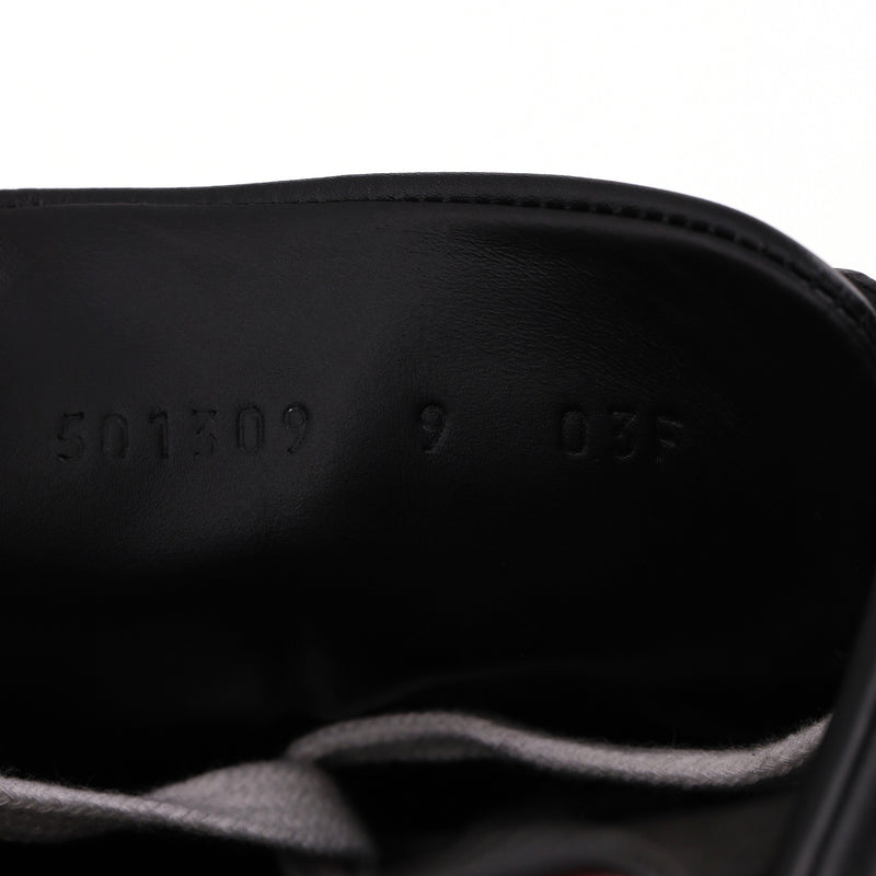 Gucci Ace Kingsnake Leather Sneakers. Size 43