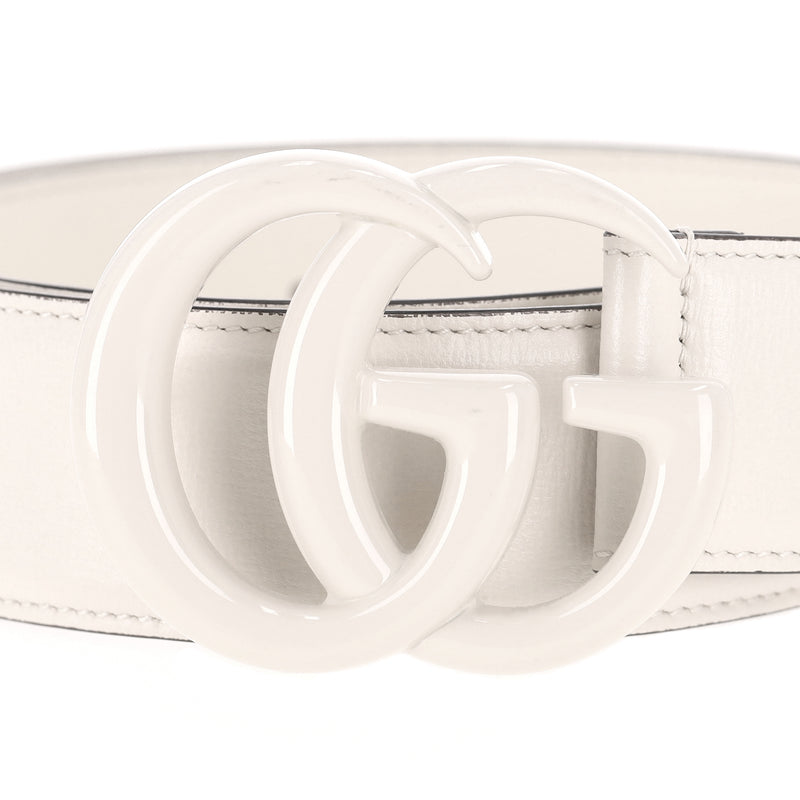 Gucci 'GG' Logo Leather Belt