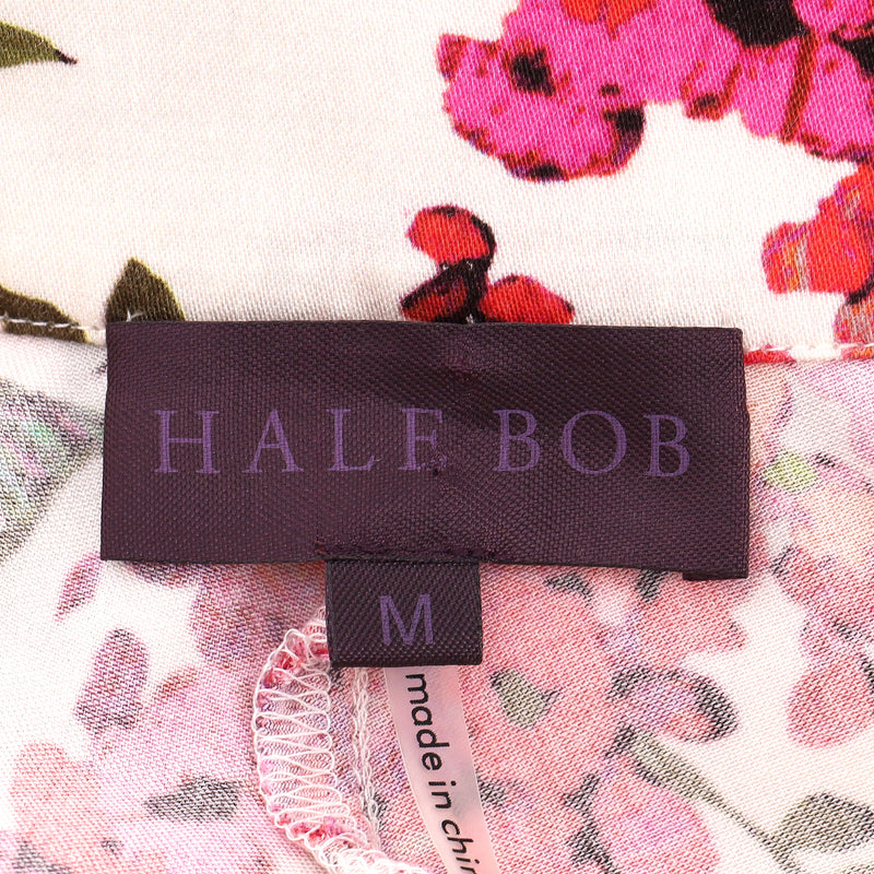 Hale Bob Floral-Print Flared Trousers. Size M