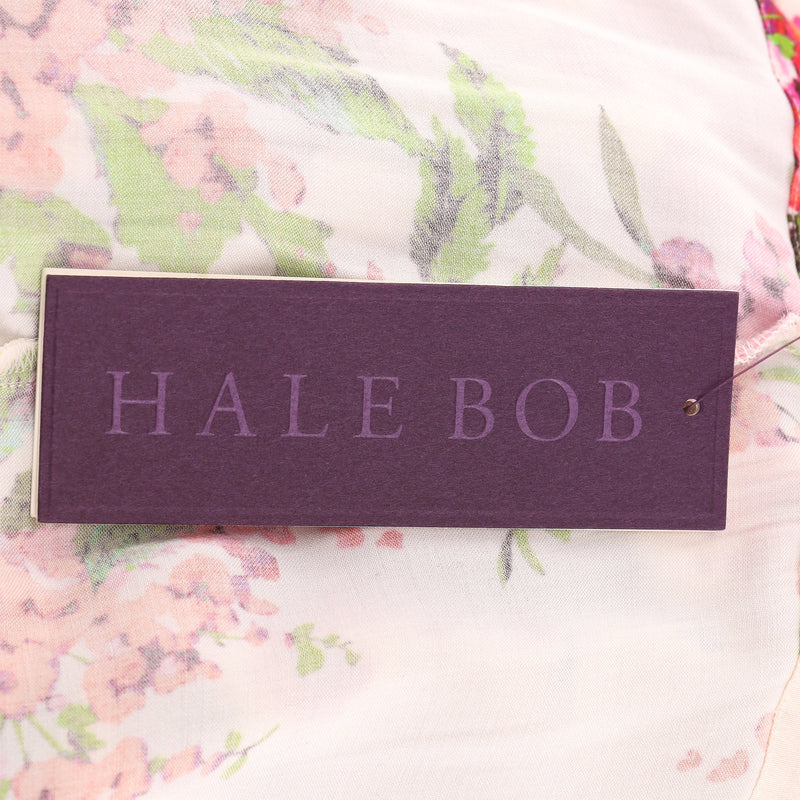 Hale Bob Floral-Print Flared Trousers. Size M