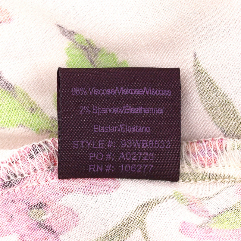 Hale Bob Floral-Print Flared Trousers. Size M