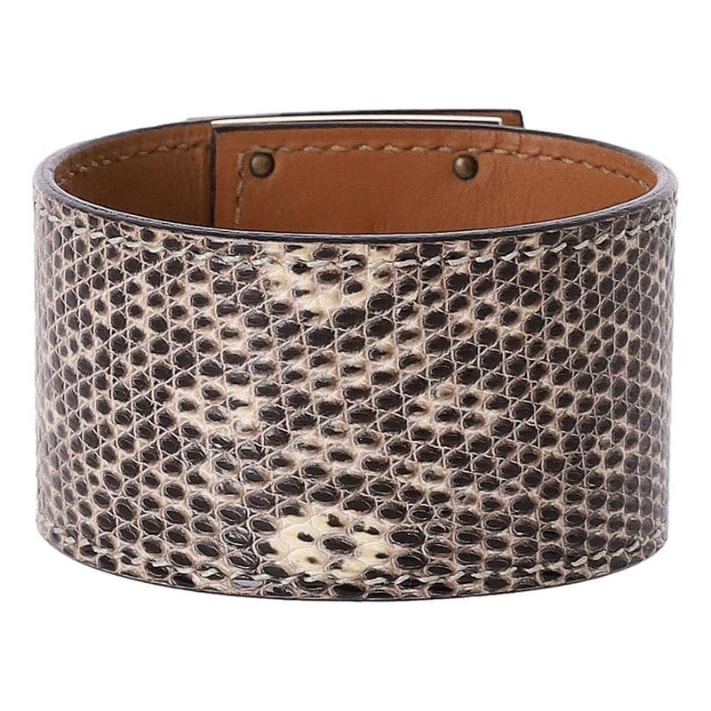 Hermes Lizard Skin Kelly Dog Bracelet