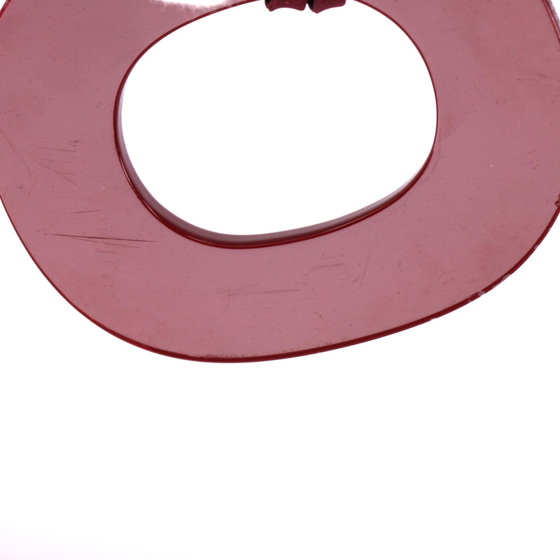 Hermes Lacquered Buffalo Horn Isthme Pendant Necklace