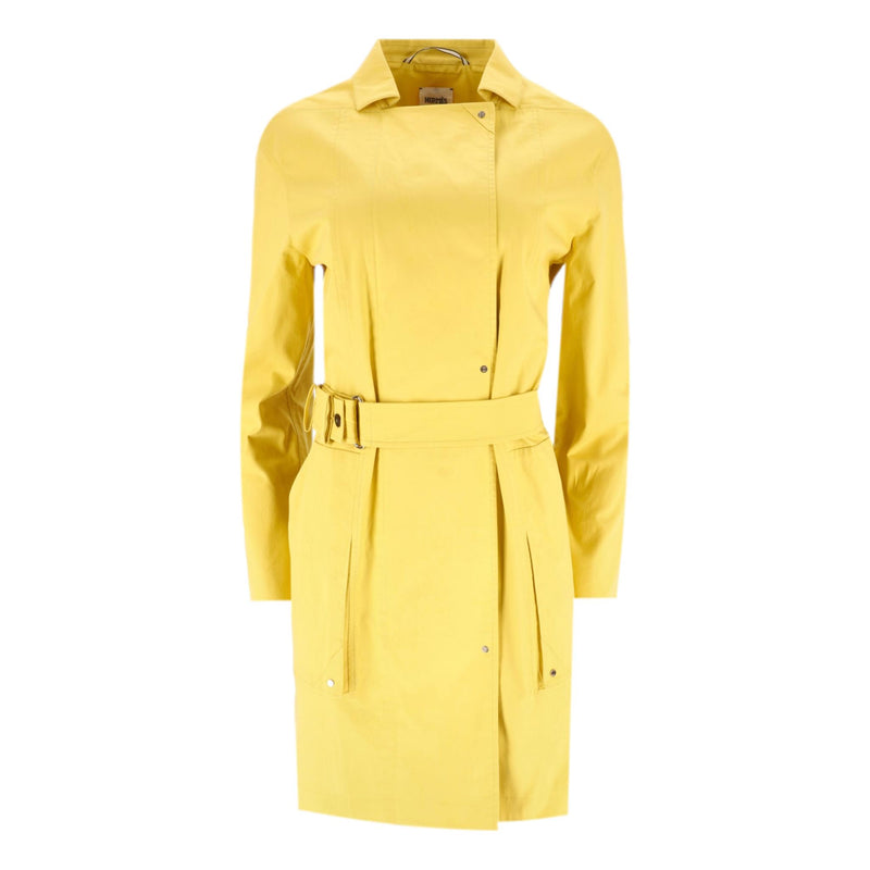 Hermes Cotton Trench Coat. Size 42FR