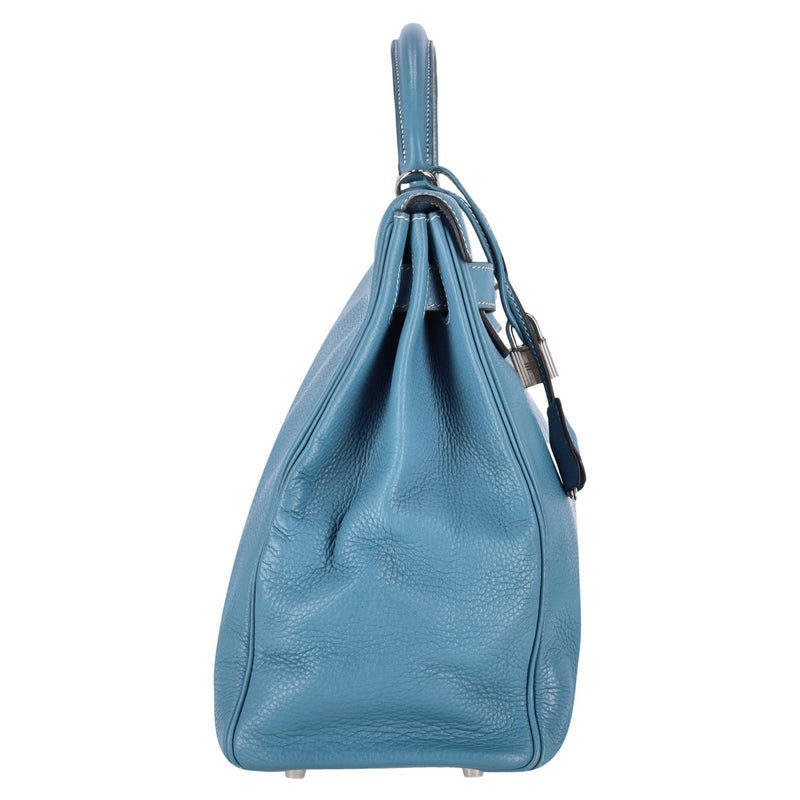 Hermes Kelly Clemence Leather Retourne 40cm Bag