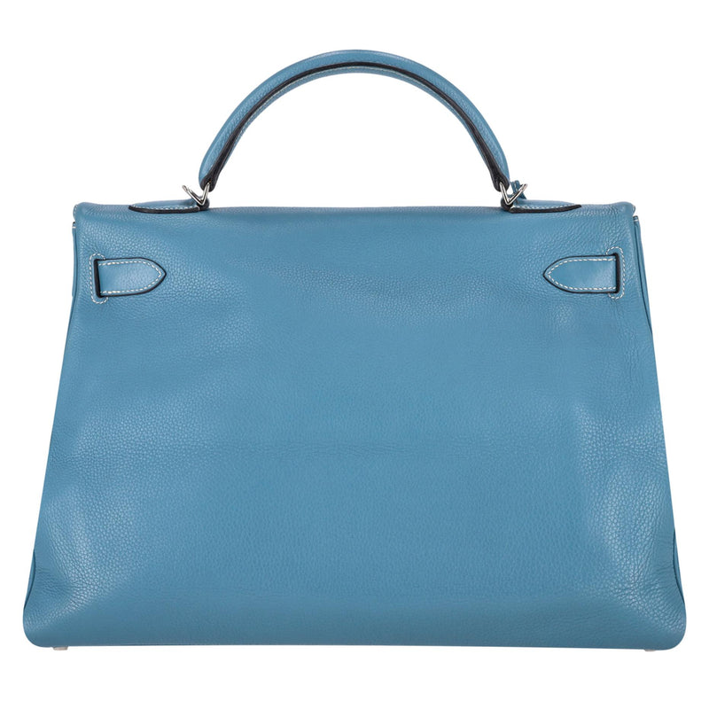 Hermes Kelly Clemence Leather Retourne 40cm Bag
