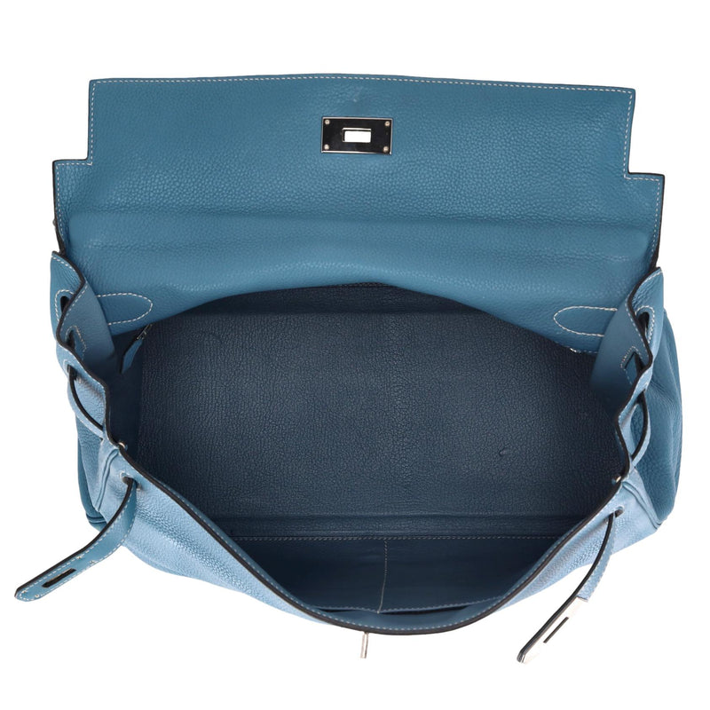 Hermes Kelly Clemence Leather Retourne 40cm Bag