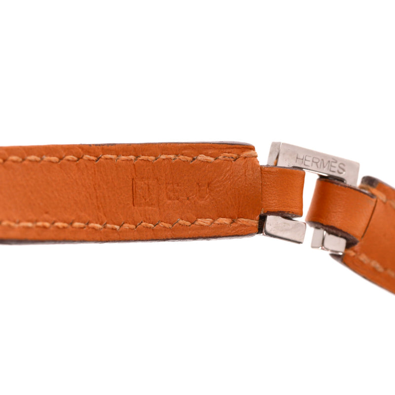 Hermes Multi Stud Medor Rockstud Leather Wrap Bracelet