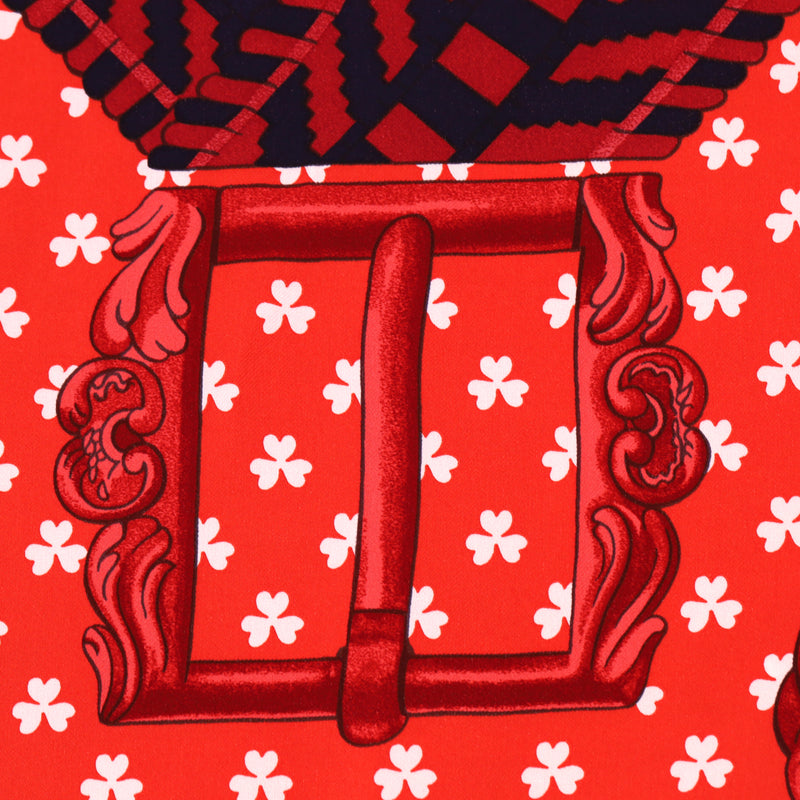 Hermes Cashmere & Silk Twillaine Boucles Et Galons Du Tsa Jumper. Size 42FR