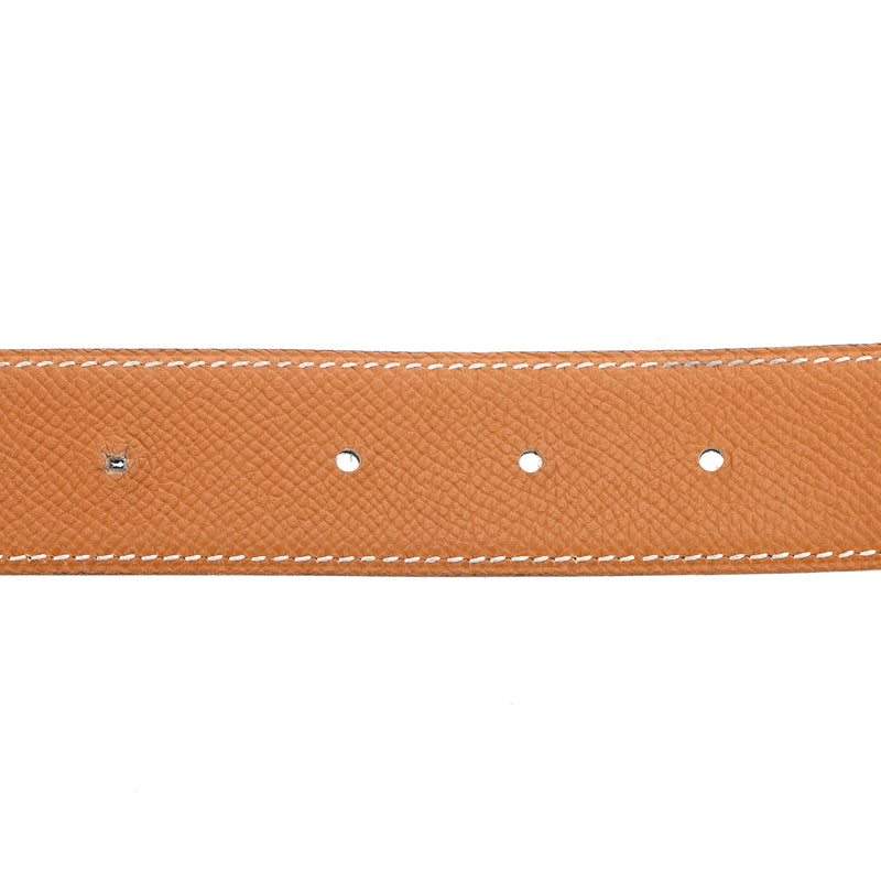 Hermes Collier De Chien Reversible Leather Belt